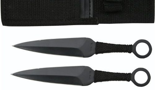 Ace Ninja Black Throwing Knives