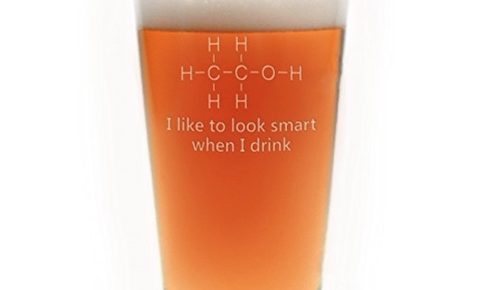 Chemistry of Alcohol Pint Glass