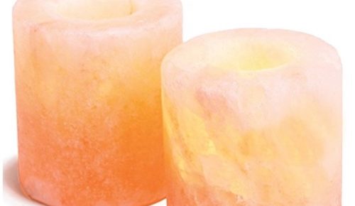 Himalayan Salt Tea Light Candle Holders