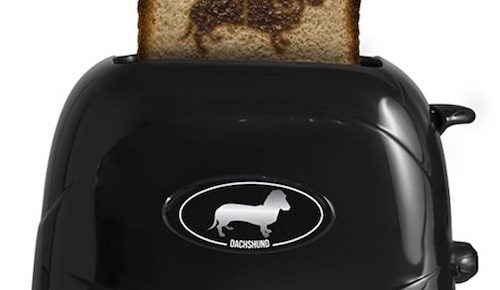 Pangea Dachshund Emblazing Toaster