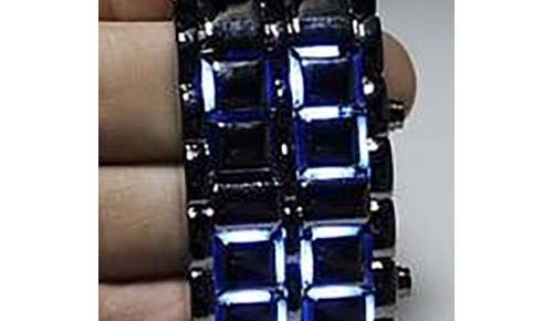 Lava Style LED Faceless Wrist Watch